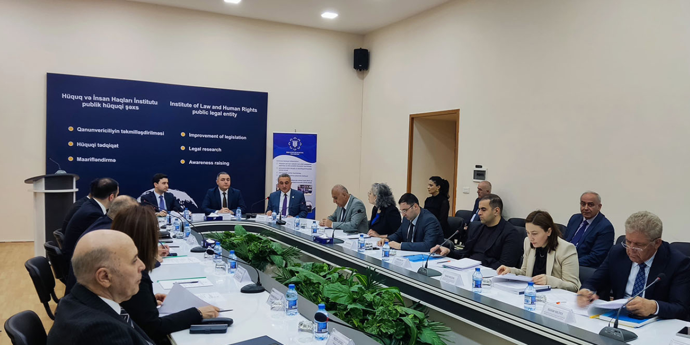 Hüquqi Ekspertiza və Qanunvericilik Təşəbbüsləri Mərkəzinin əməkdaşı hüquq jurnallarına dair Monitorinq Hesabat tədbirində iştirak edib