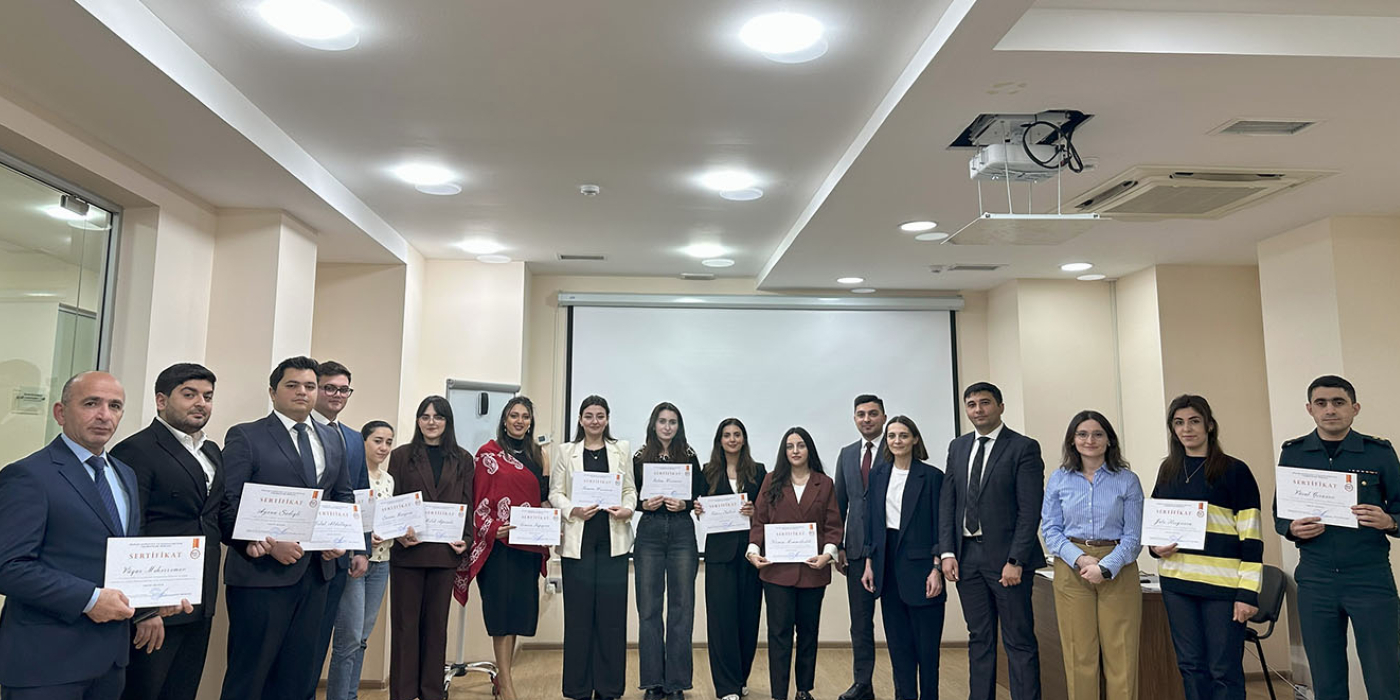 Normayaratma fəaliyyəti və hüquq normalarının tətbiqi sahəsində mərkəzi icra hakimiyyəti orqanlarının və dövlətin hüquqi şəxslərinin əməkdaşları üçün keçirilən növbəti təlimlər başa çatıb