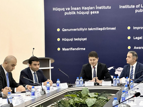 Beynəlxalq İnsan Hüquqları Gününə həsr olunmuş “Konstitusiya və insan hüquqları” mövzusunda ...