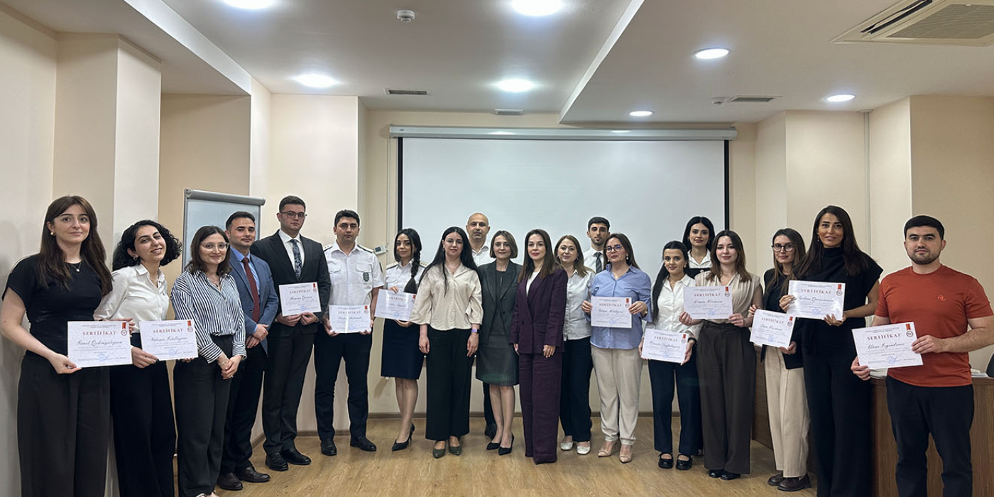 Normayaratma fəaliyyəti və hüquq normalarının tətbiqi sahəsində keçirilən təlimlər başa çatıb